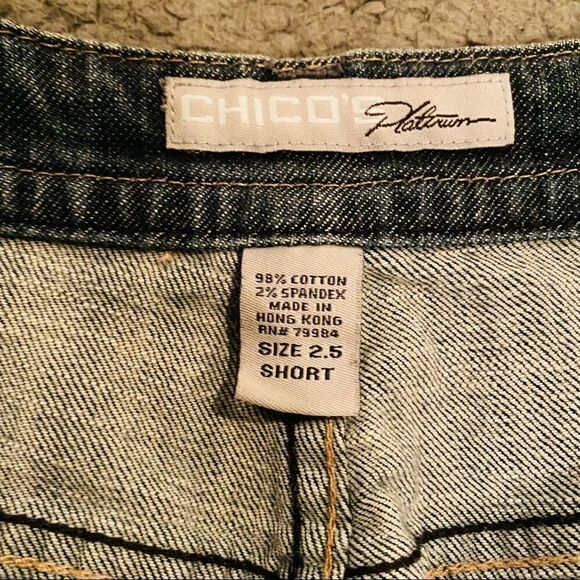 Chico’s Platinum Marquis Jeans Size 14 Plus Size - Picture 7 of 10